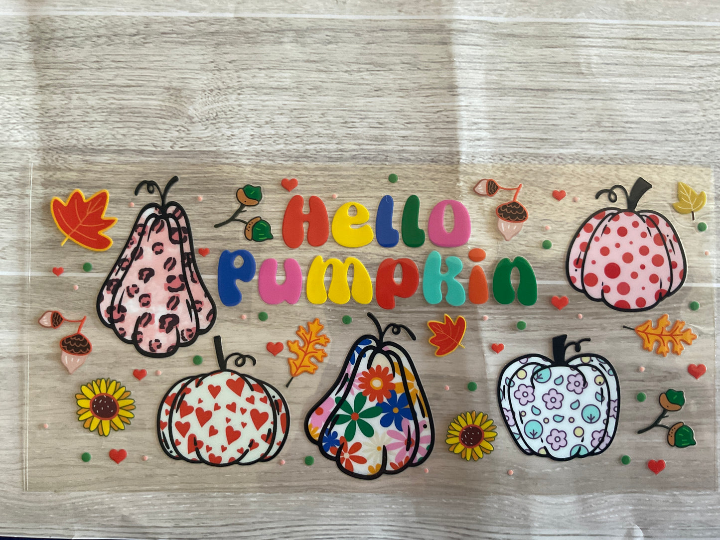 Fall Wrap Decals