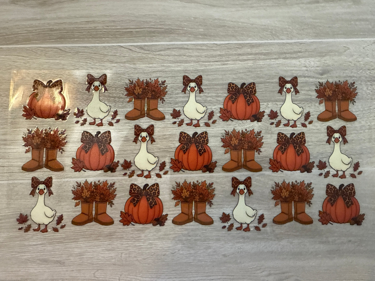 Fall Wrap Decals