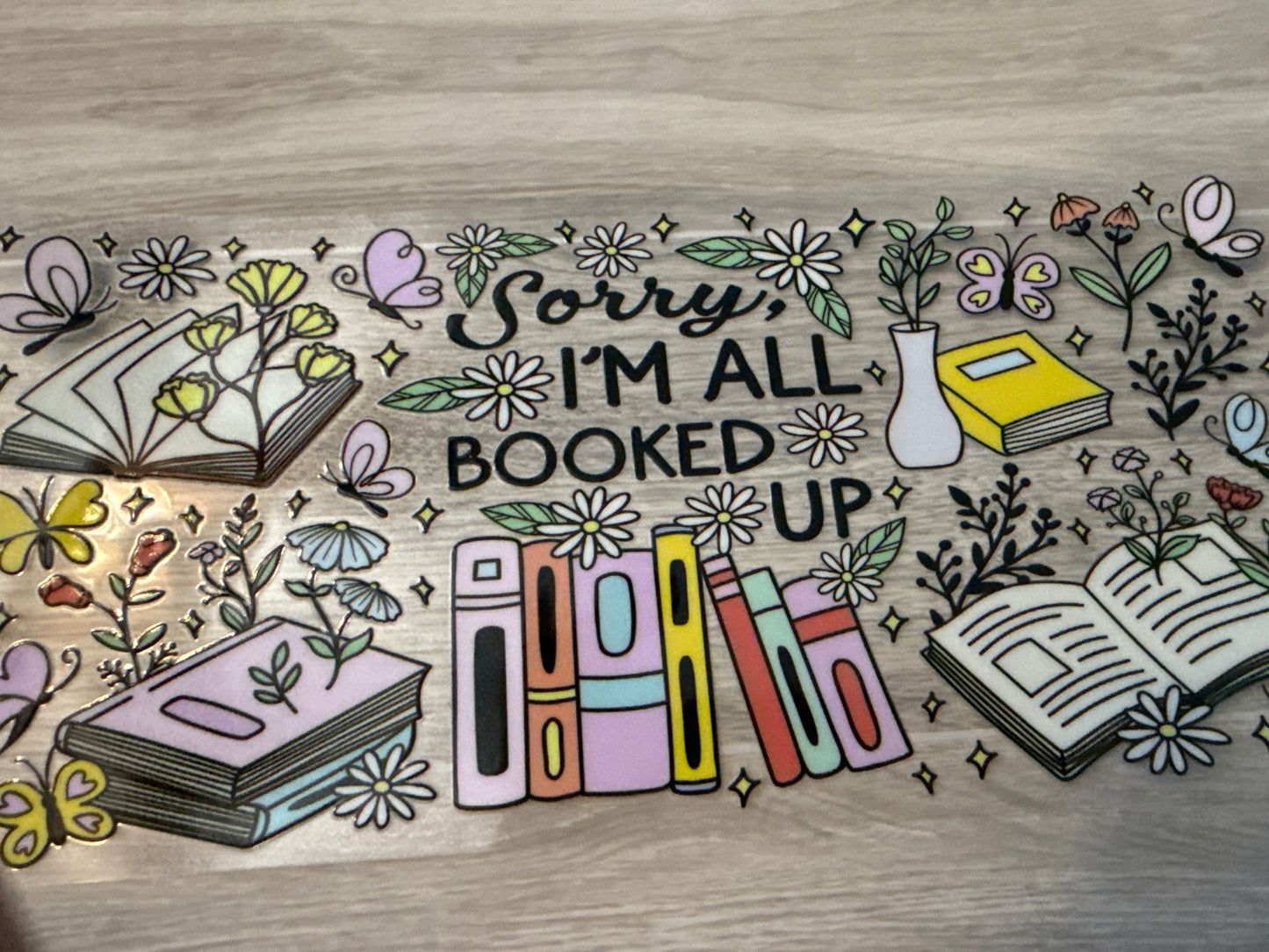 Book Wrap Decal