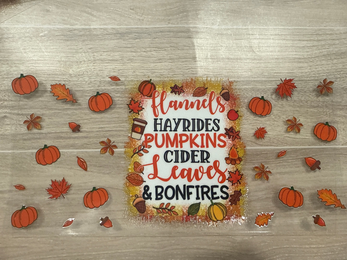 Fall Wrap Decals