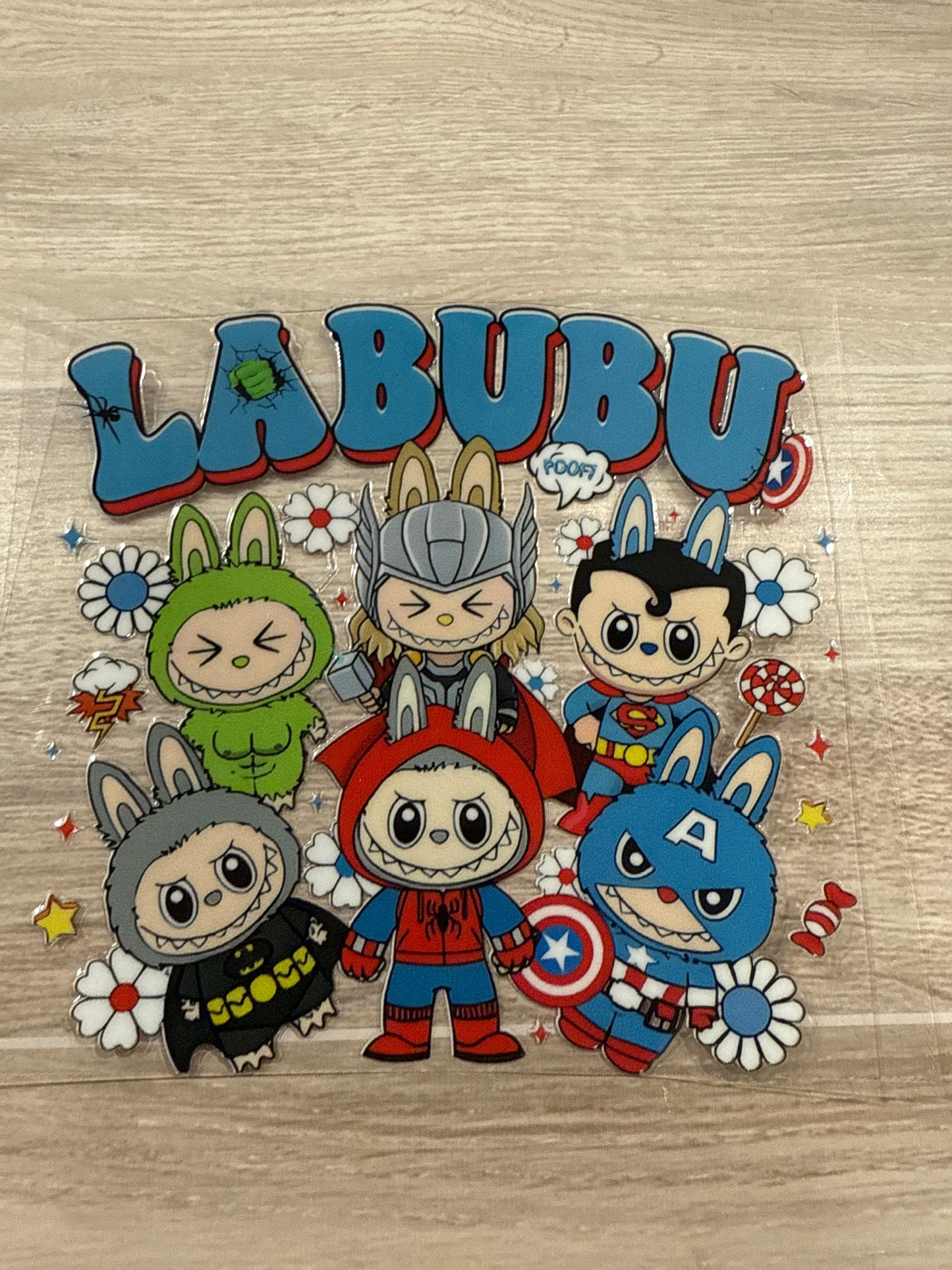 Bubu Wrap Decals