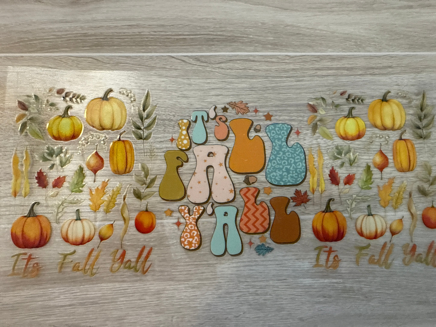 Fall Wrap Decals