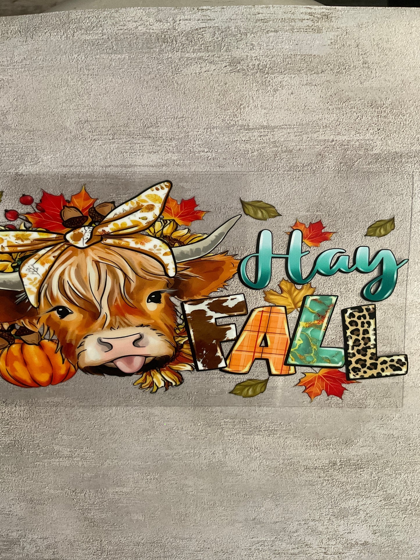 *Fall Custom Cups