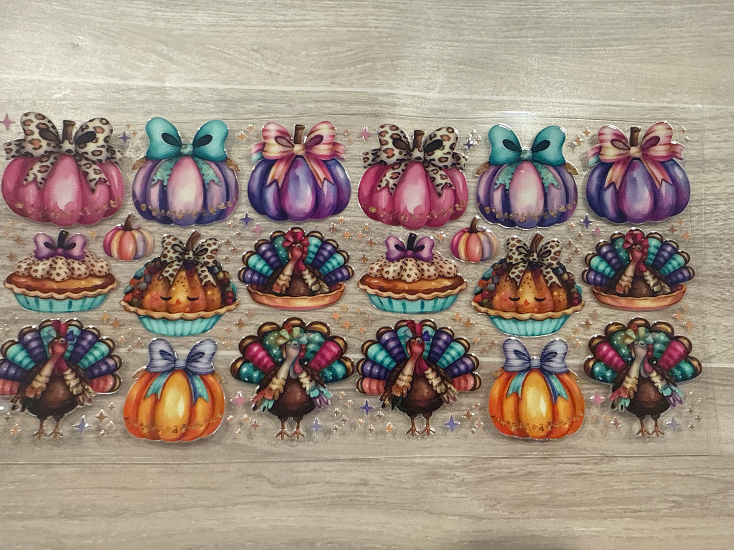 Fall Wrap Decals