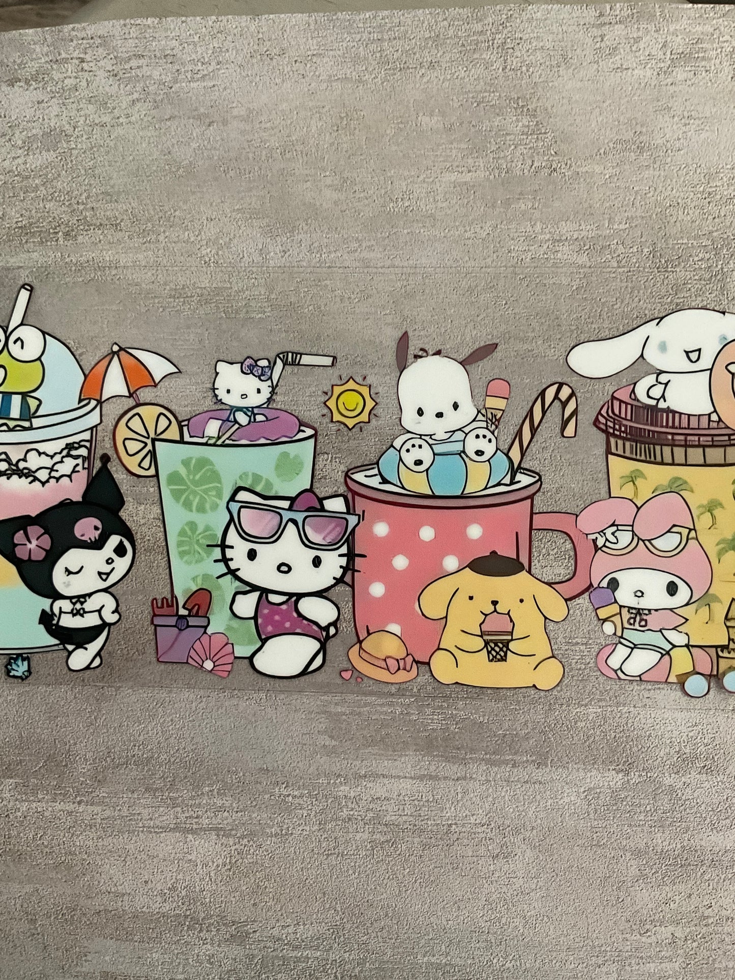 *Hello Kitty Custom Cups