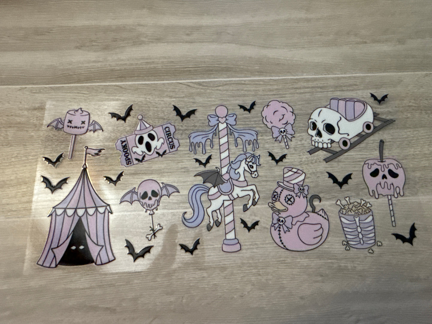 Spooky Season Wrap Decal