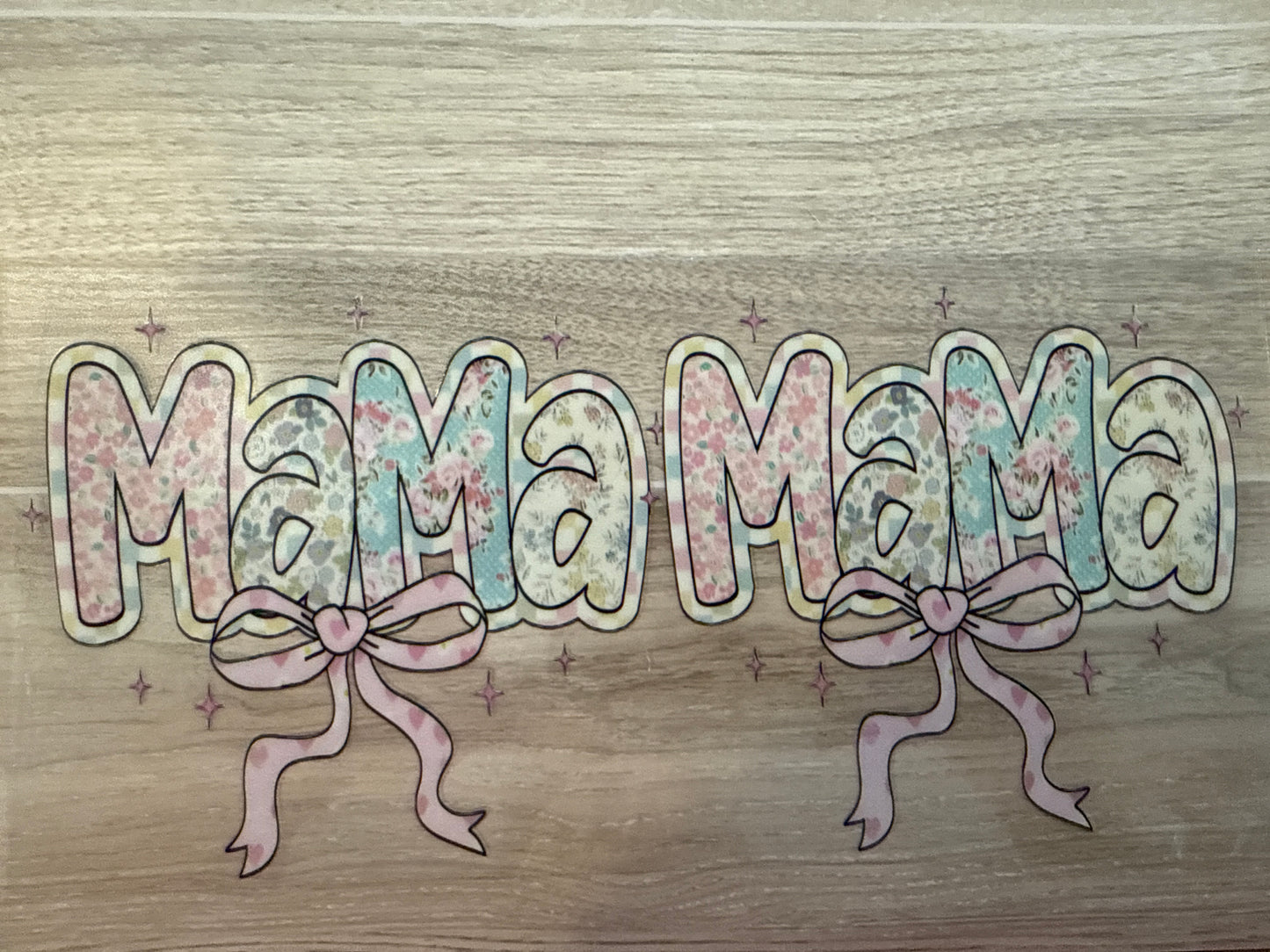 Mama Wrap Decals