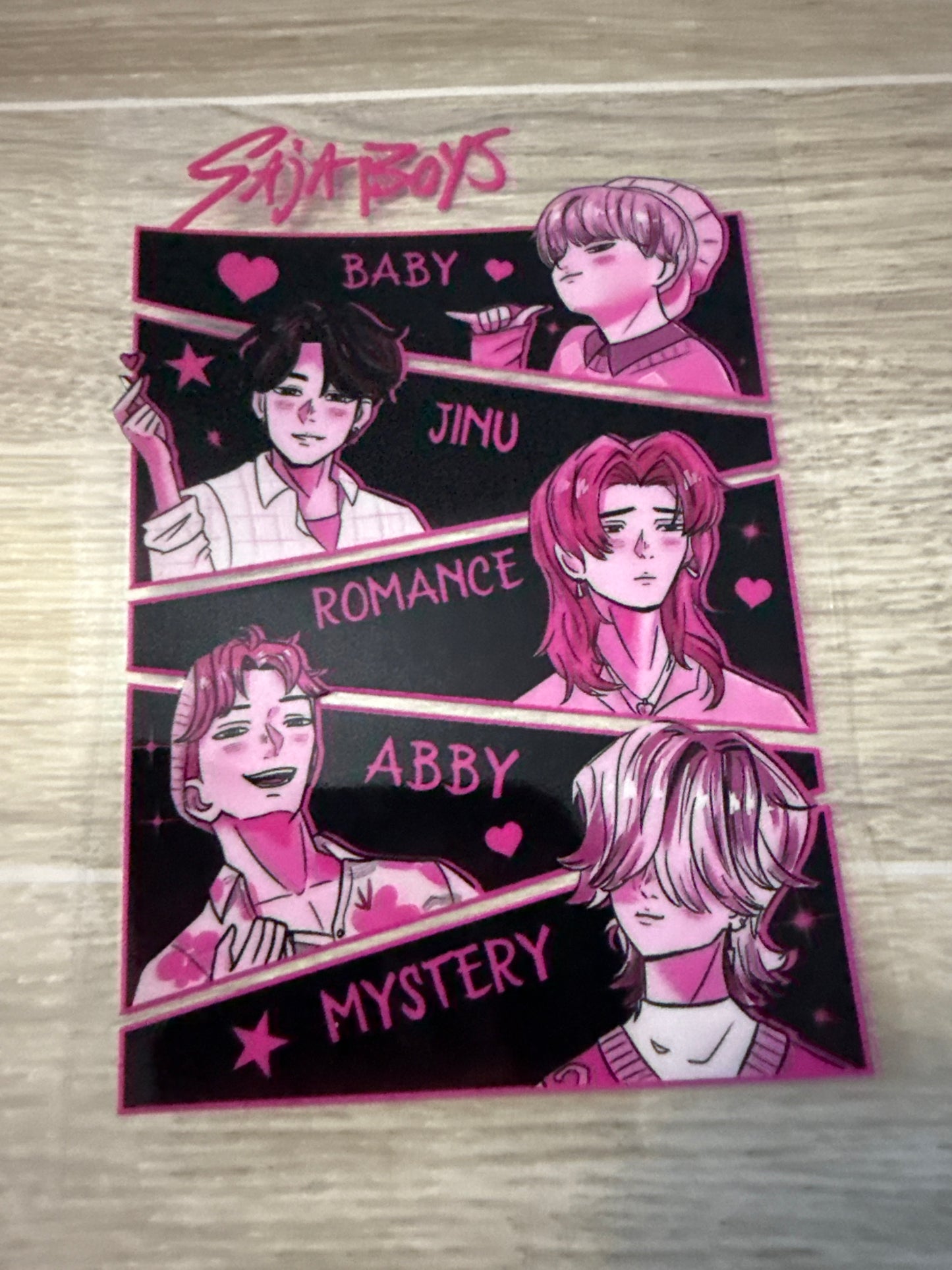 K Pop Artist Wrap Decal