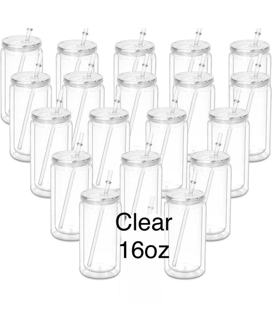 1- Step 1 Pick your Tumbler.           16 oz Acrylic Snow Globe Tumbler
