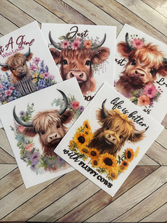 *Cow print Cups
