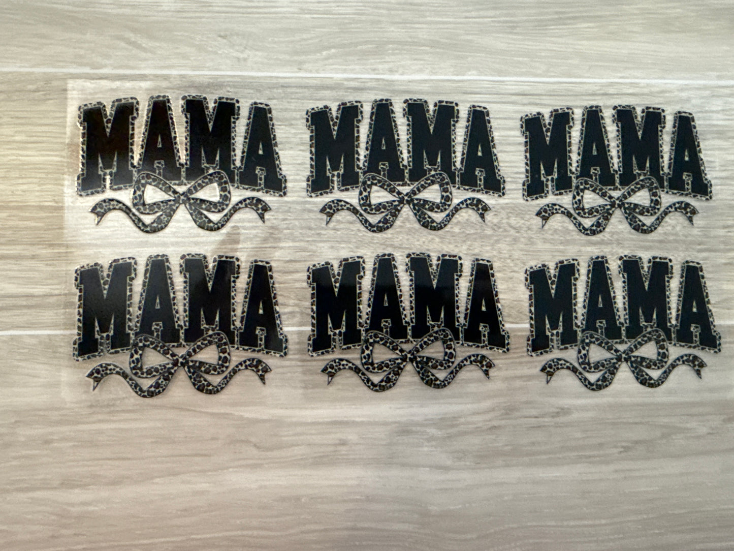 Mama Wrap Decals